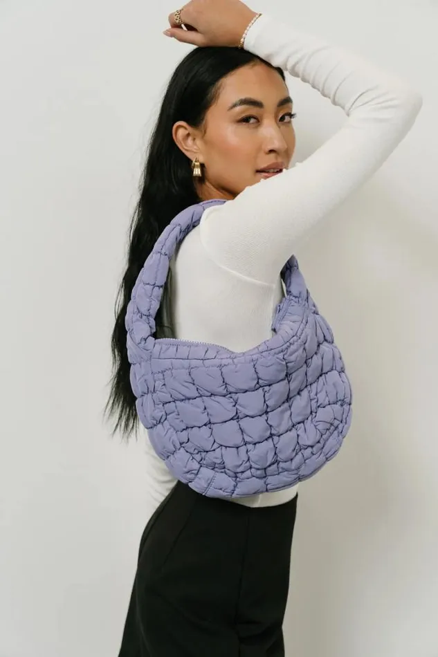 Bohme Bags Julia Quilted Bag In Lavender Lavender 8211 Women