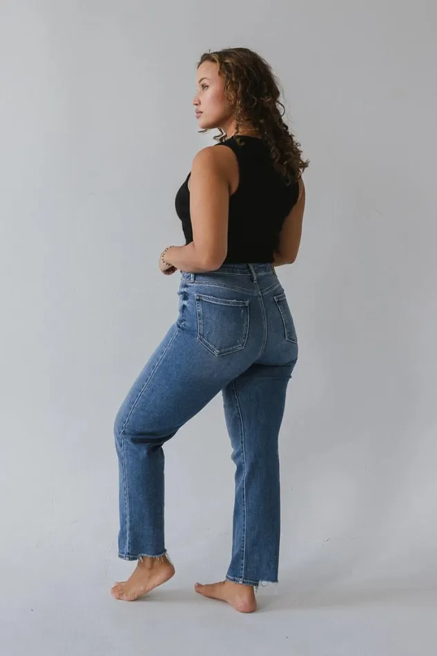 Bohme Denim Ellery Straight Leg Jeans In Medium Wash Medium Wash 8211 Women Bohme Denim Ellery Straight Leg Jeans In Medium Wash Medium Wash 8211 Women