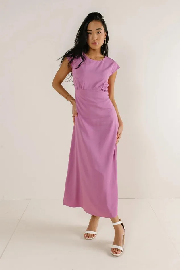 Bohme Dresses Addilyn Midi Dress In Orchid Orchid 8211 Women