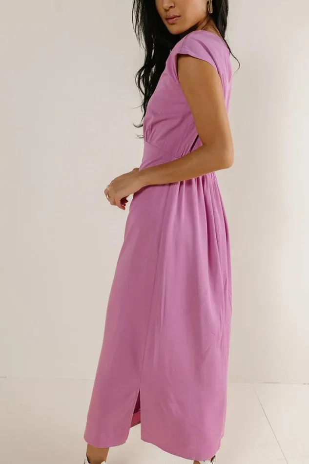 Bohme Dresses Addilyn Midi Dress In Orchid Orchid 8211 Women