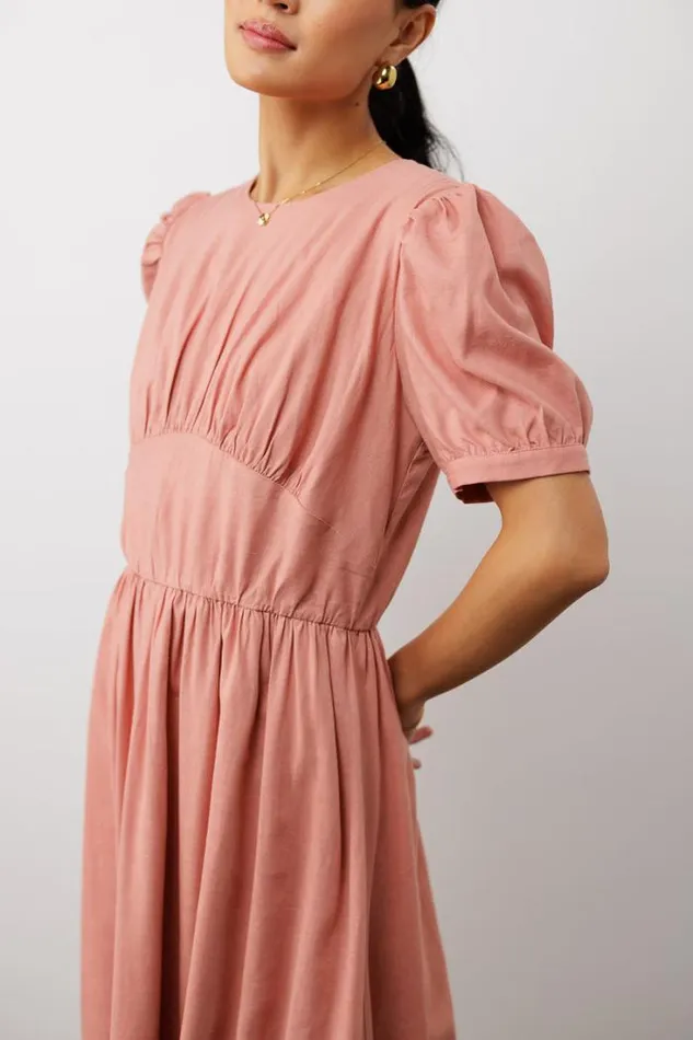 Bohme Dresses Cyrus Midi Dress In Pink Pink 8211 Women Bohme Dresses Cyrus Midi Dress In Pink Pink 8211 Women