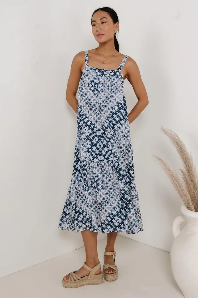 Bohme Dresses Janna Midi Dress Blue 8211 Women