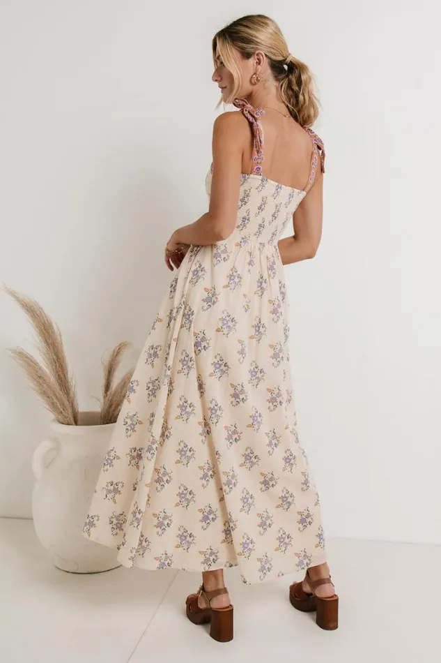 Bohme Dresses Laura Floral Maxi Dress In Cream Cream 8211 Women Bohme Dresses Laura Floral Maxi Dress In Cream Cream 8211 Women