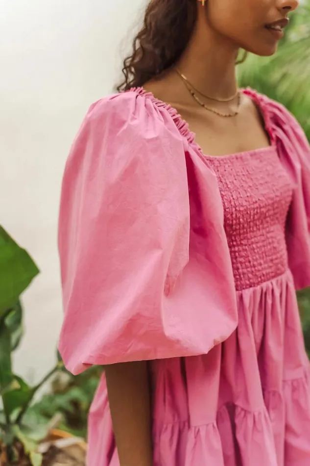 Bohme Dresses Litzy Mini Dress In Pink Pink 8211 Women Bohme Dresses Litzy Mini Dress In Pink Pink 8211 Women