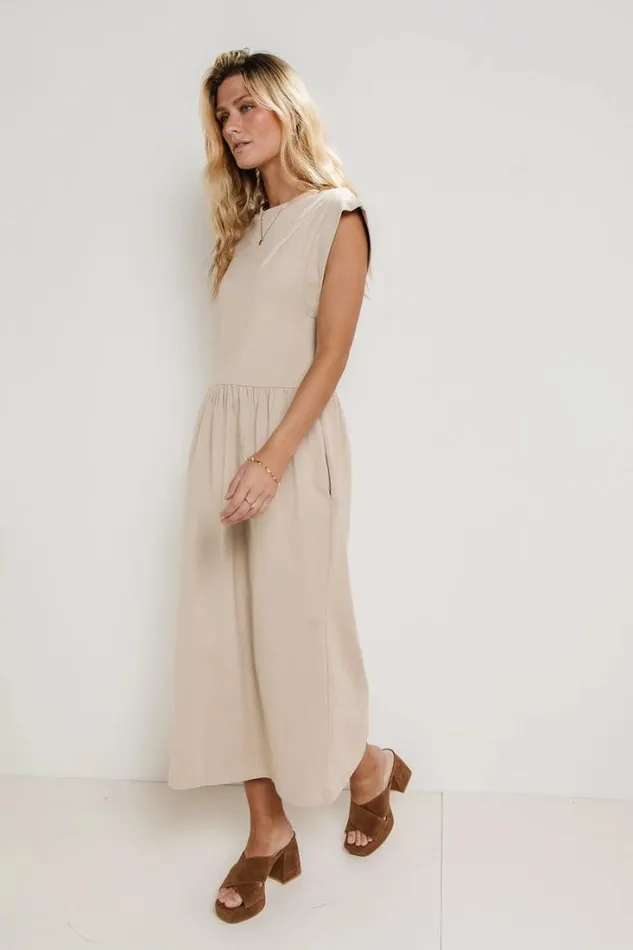 Bohme Dresses Louie Midi Dress In Beige Beige 8211 Women Bohme Dresses Louie Midi Dress In Beige Beige 8211 Women