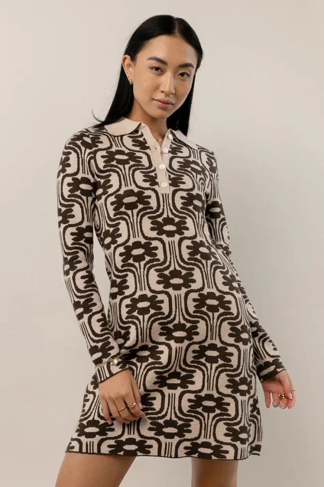 Bohme Dresses Myaree Sweater Mini Dress Nude 8211 Women