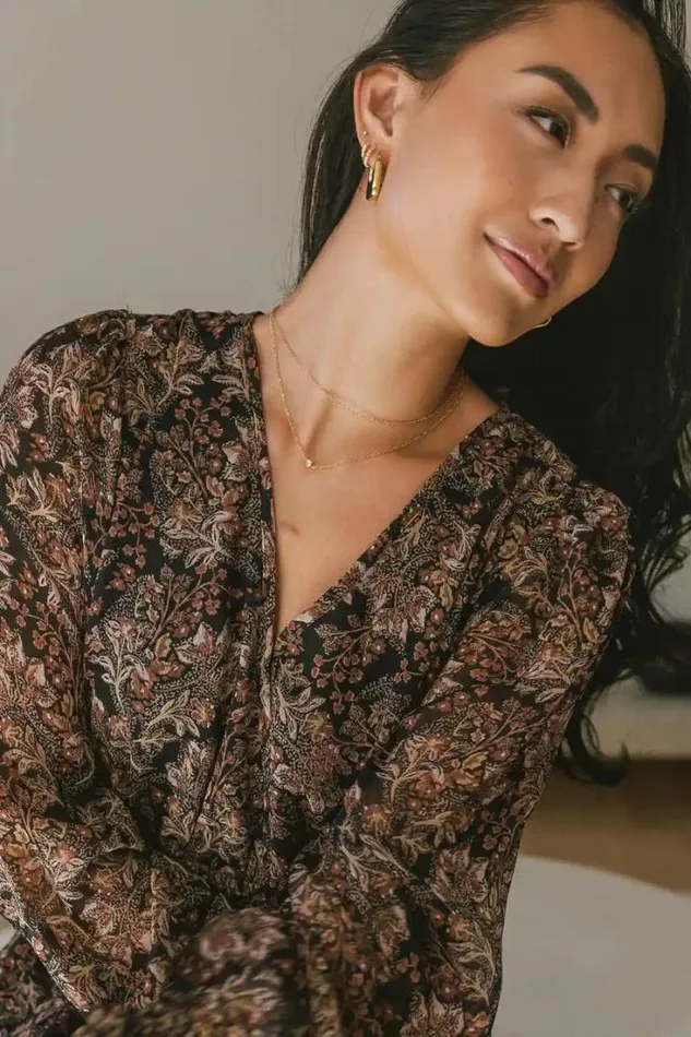 Bohme Dresses Piper Floral Dress 8211 FINAL SALE Multi 8211 Women Bohme Dresses Piper Floral Dress 8211 FINAL SALE Multi 8211 Women