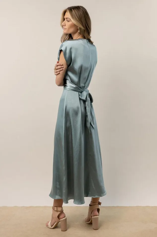 Bohme Dresses Rosalind Midi Dress In Blue Blue 8211 Women Bohme Dresses Rosalind Midi Dress In Blue Blue 8211 Women