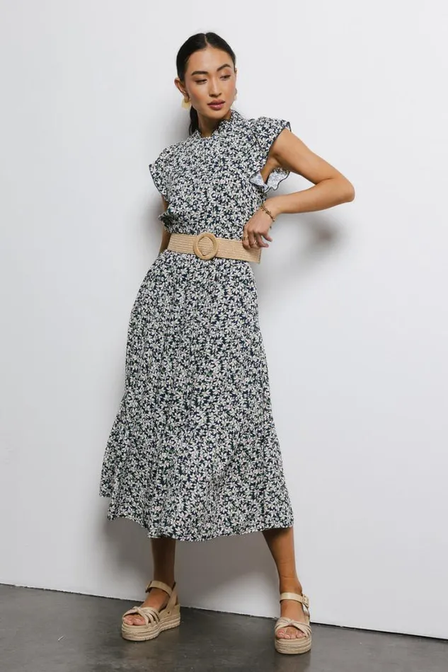 Bohme Dresses Sabyn Floral Dress In Navy Navy 8211 Women