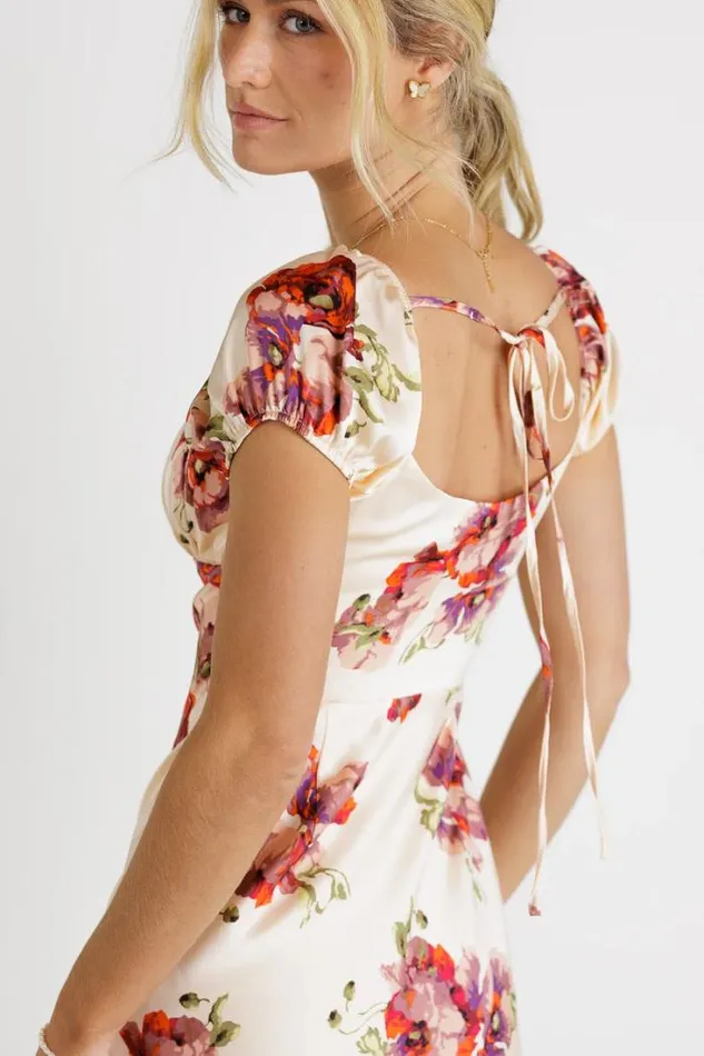 Bohme Dresses Smell The Roses Maxi Dress Cream 8211 Women Bohme Dresses Smell The Roses Maxi Dress Cream 8211 Women