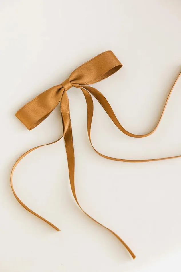 Bohme Hair Accessories Bow Hair Clip In Brown Brown 8211 Women