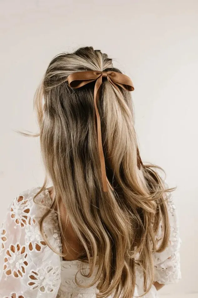 Bohme Hair Accessories Bow Hair Clip In Brown Brown 8211 Women