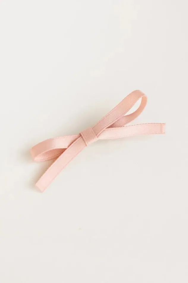 Bohme Hair Accessories Bow Hair Clip Set In Pink Pink 8211 Women