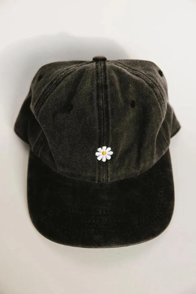 Bohme Hats and Caps Daisy Baseball Cap In Charcoal Charcoal 8211 Women