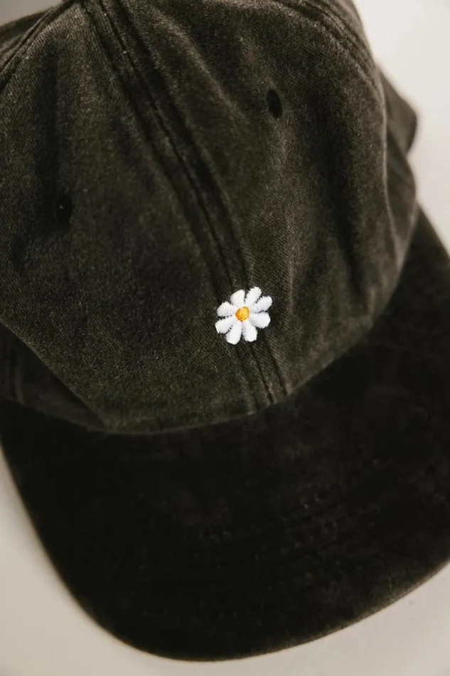 Bohme Hats and Caps Daisy Baseball Cap In Charcoal Charcoal 8211 Women Bohme Hats and Caps Daisy Baseball Cap In Charcoal Charcoal 8211 Women