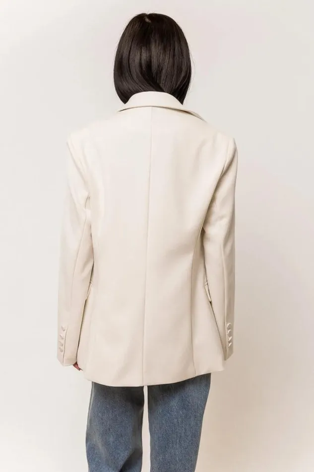 Bohme Jackets and Blazers Gianna Blazer 8211 FINAL SALE Ivory 8211 Women Bohme Jackets and Blazers Gianna Blazer 8211 FINAL SALE Ivory 8211 Women
