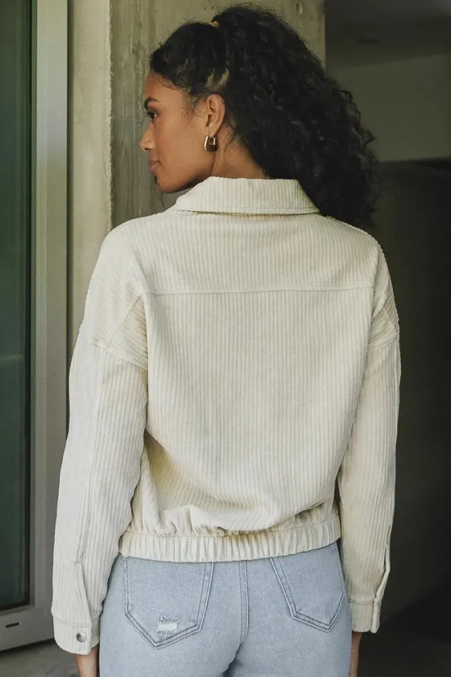 Bohme Jackets and Blazers Teagan Jacket In Natural 8211 FINAL SALE Natural 8211 Women Bohme Jackets and Blazers Teagan Jacket In Natural 8211 FINAL SALE Natural 8211 Women