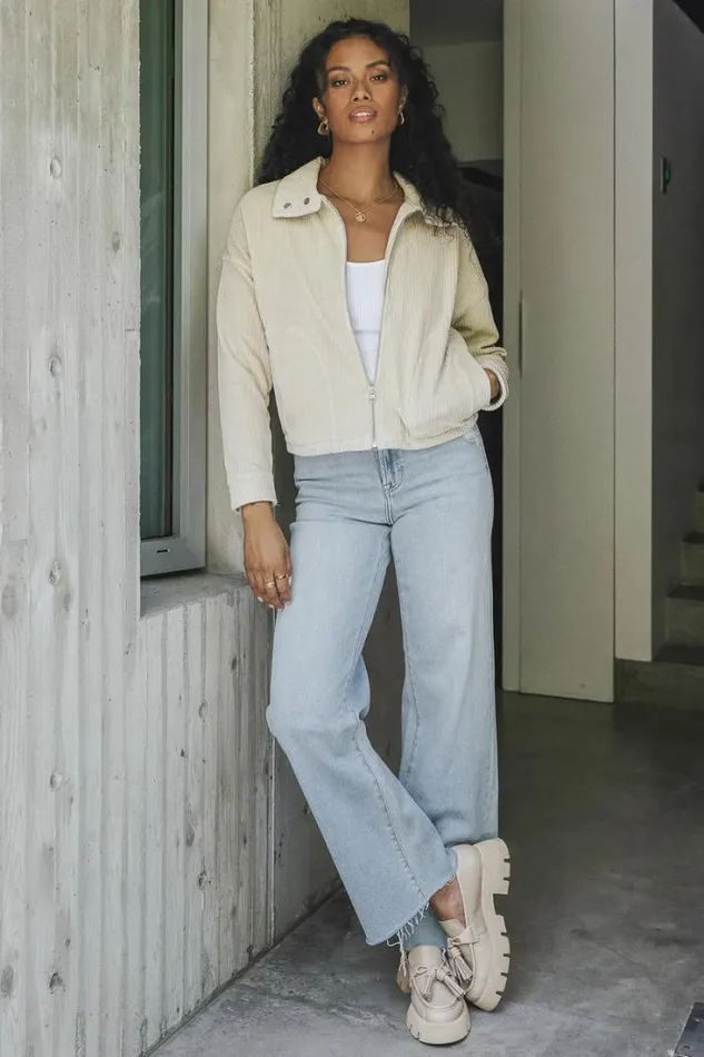 Bohme Jackets and Blazers Teagan Jacket In Natural 8211 FINAL SALE Natural 8211 Women Bohme Jackets and Blazers Teagan Jacket In Natural 8211 FINAL SALE Natural 8211 Women