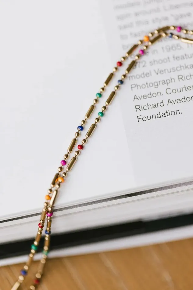 Bohme Jewelry Alexis Beaded Necklace Gold 8211 Women Bohme Jewelry Alexis Beaded Necklace Gold 8211 Women