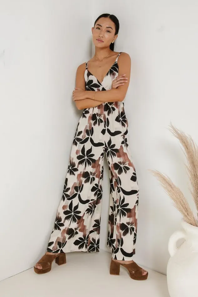 Bohme Jumpsuits and Overalls Charlotte Jumpsuit In Brown Brown 8211 Women