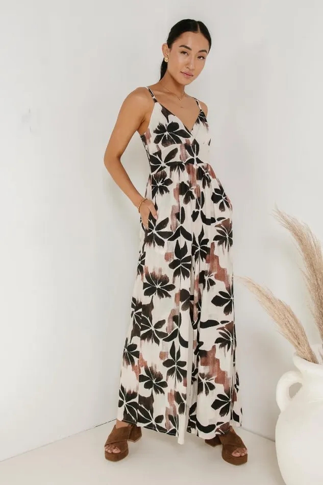 Bohme Jumpsuits and Overalls Charlotte Jumpsuit In Brown Brown 8211 Women Bohme Jumpsuits and Overalls Charlotte Jumpsuit In Brown Brown 8211 Women