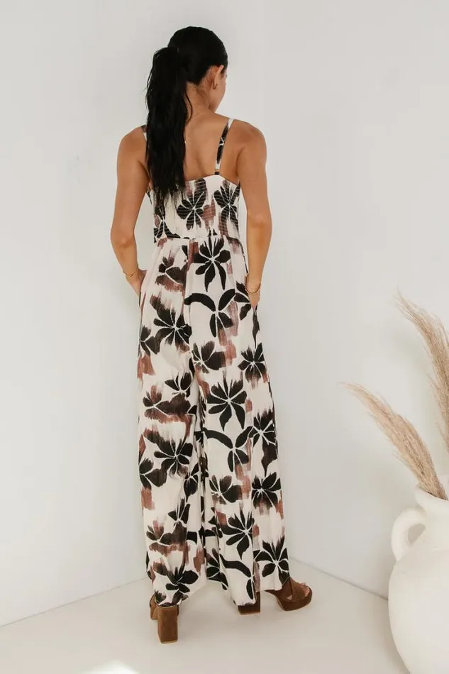 Bohme Jumpsuits and Overalls Charlotte Jumpsuit In Brown Brown 8211 Women Bohme Jumpsuits and Overalls Charlotte Jumpsuit In Brown Brown 8211 Women