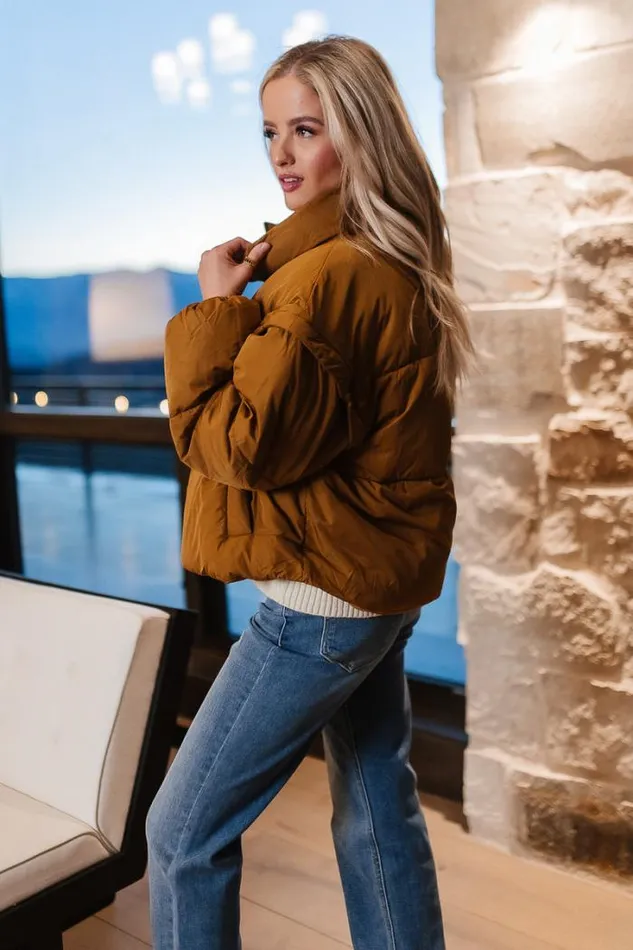 Bohme Outerwear Kai Detachable Sleeve Jacket In Brown Brown 8211 Women