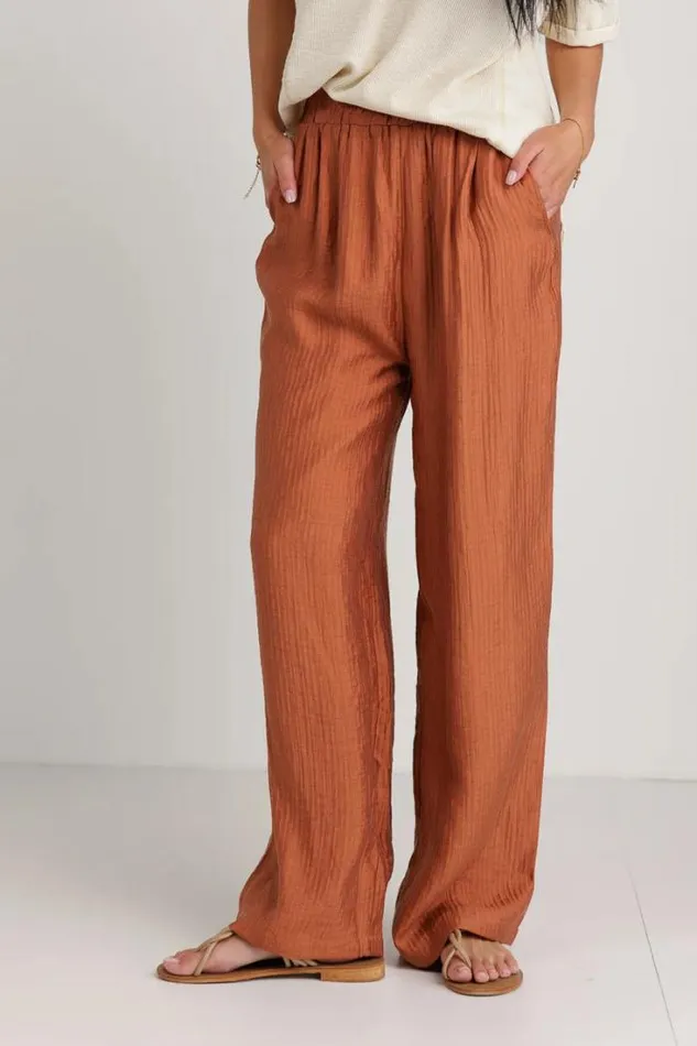 Bohme Pants Jennilyn Pants In Terracotta Terracotta 8211 Women Bohme Pants Jennilyn Pants In Terracotta Terracotta 8211 Women