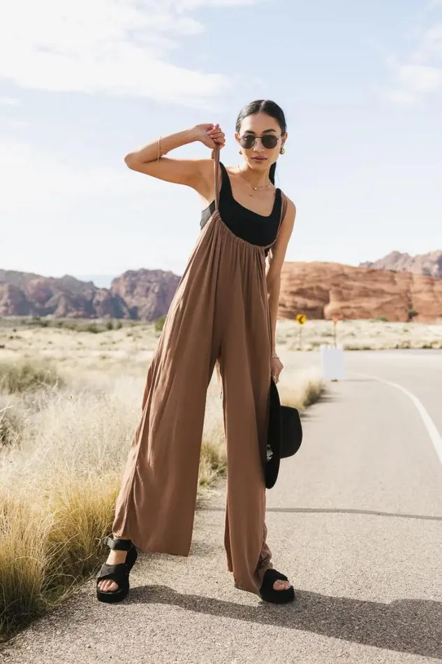 Bohme Pants Keely Overall Pants In Brown Brown 8211 Women Bohme Pants Keely Overall Pants In Brown Brown 8211 Women