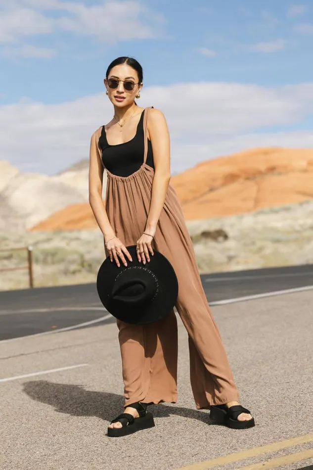 Bohme Pants Keely Overall Pants In Brown Brown 8211 Women Bohme Pants Keely Overall Pants In Brown Brown 8211 Women