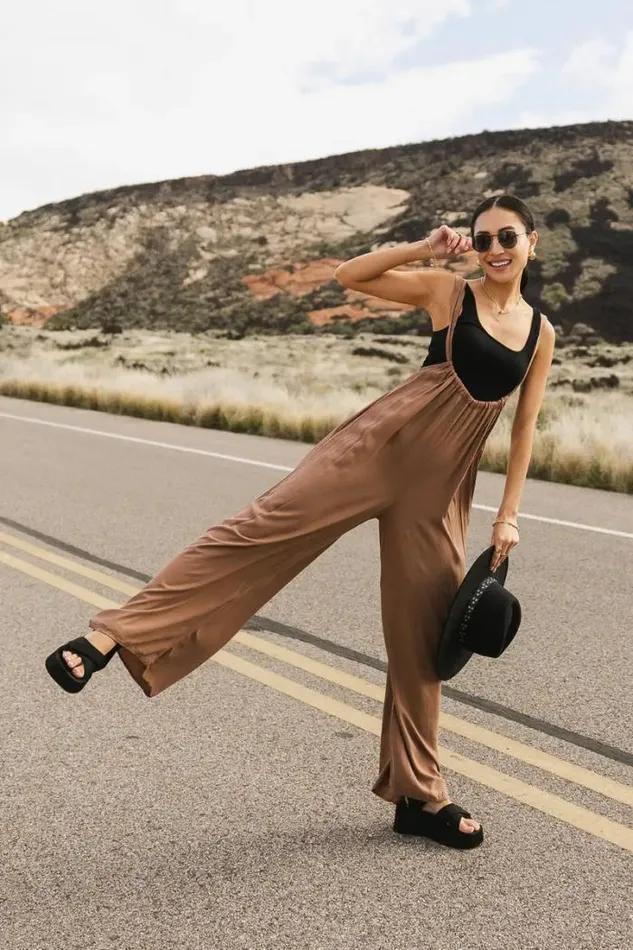 Bohme Pants Keely Overall Pants In Brown Brown 8211 Women Bohme Pants Keely Overall Pants In Brown Brown 8211 Women