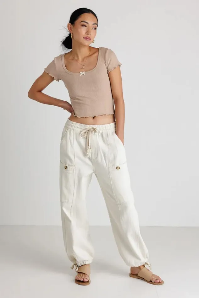Bohme Pants Robyn Pants In Ivory Ivory 8211 Women