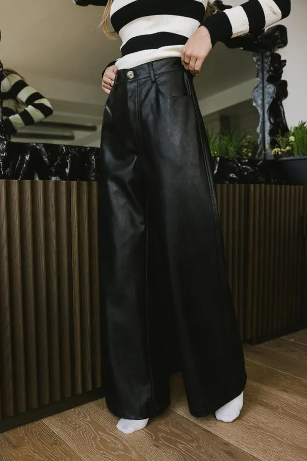Bohme Pants Rory Vegan Leather Pants Black 8211 Women