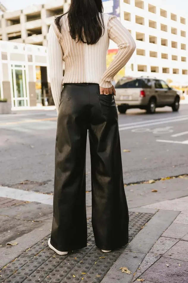 Bohme Pants Rory Vegan Leather Pants Black 8211 Women
