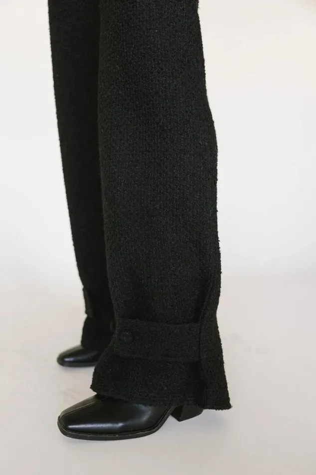 Bohme Pants Scarlett Textured Pants In Black Black 8211 Women