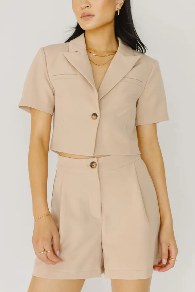 Bohme Sets Billie Top In Tan 8211 FINAL SALE Tan 8211 Women Bohme Sets Billie Top In Tan 8211 FINAL SALE Tan 8211 Women