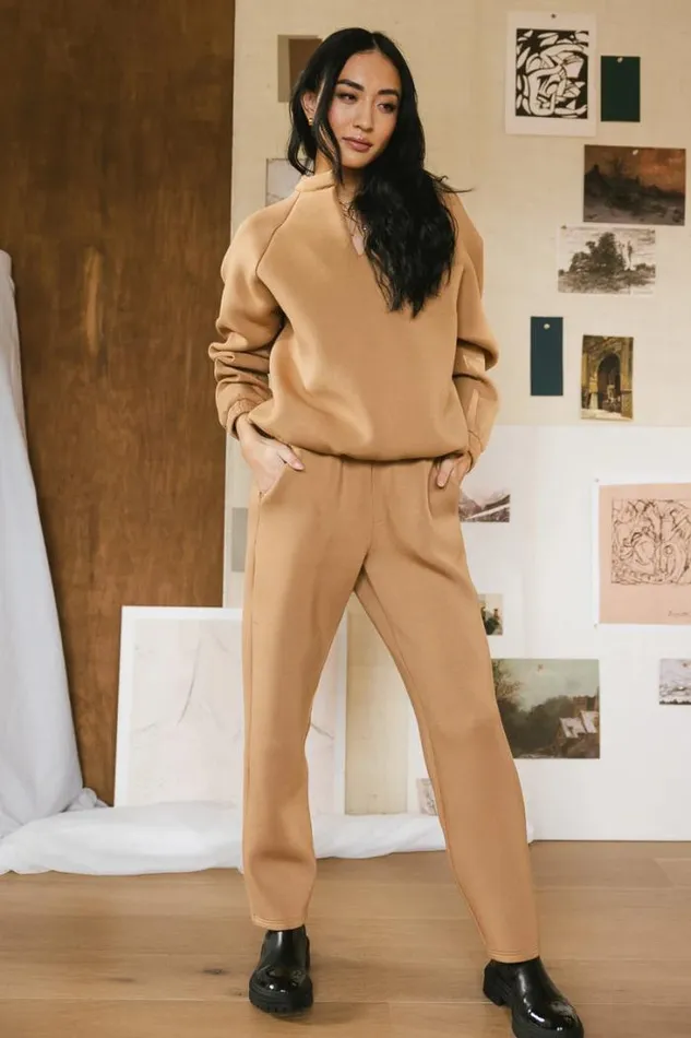 Bohme Sets Parker Sweatpants In Camel Camel 8211 Women