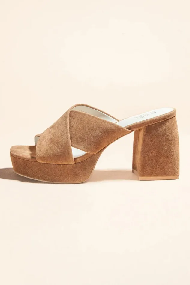 Bohme Shoes Carmen Platform Heels In Brown Brown 8211 Women