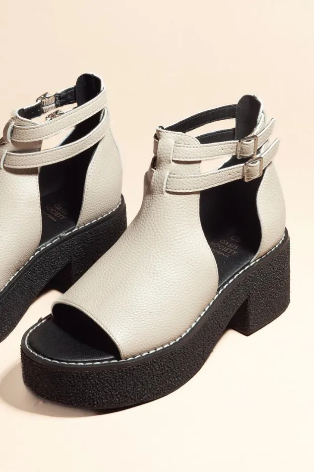 Bohme Shoes Elizabeth Heeled Sandals In Beige Beige 8211 Women