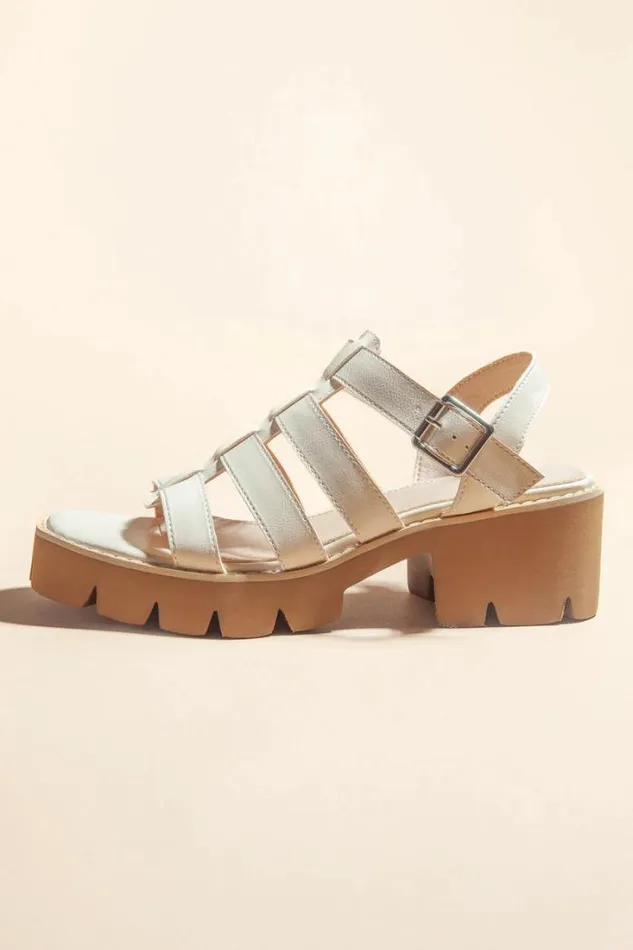 Bohme Shoes Summer Platform Sandals In Beige Beige 8211 Women