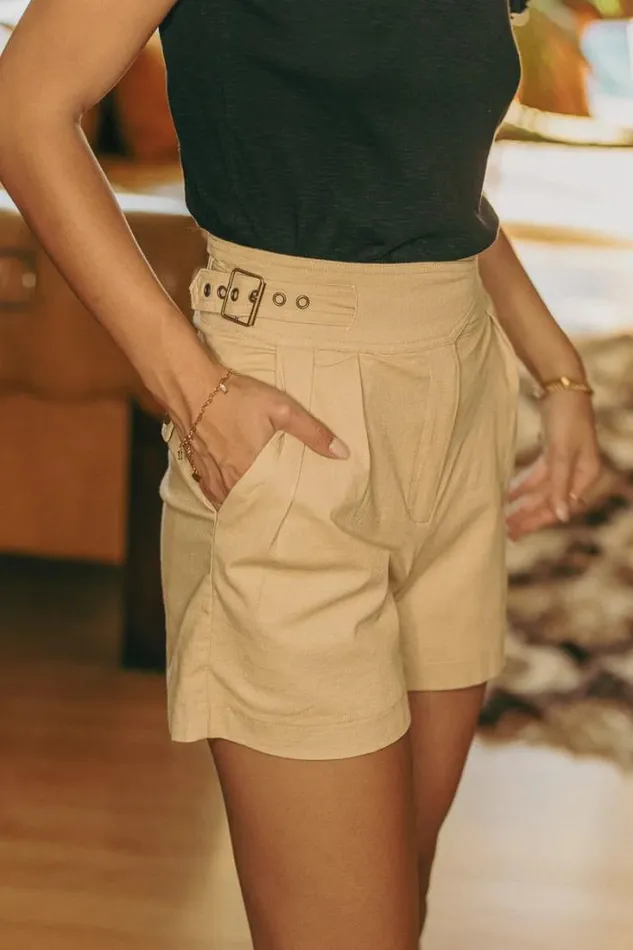 Bohme Shorts Remington Shorts In Tan Tan 8211 Women