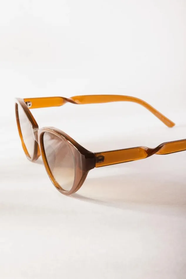 Bohme Sunglasses Cameron Sunglasses In Brown Brown 8211 Women