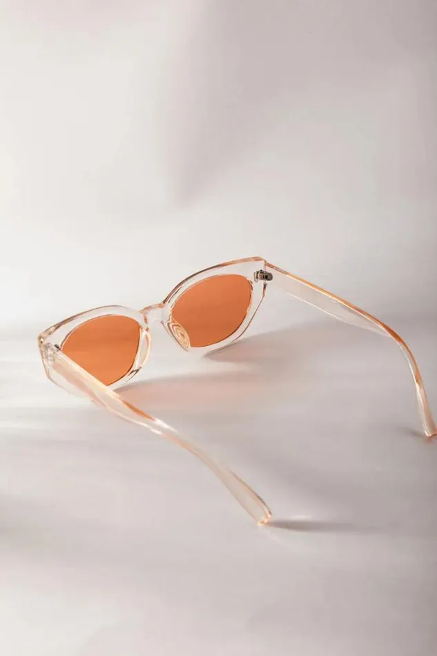 Bohme Sunglasses Marica Sunglasses In Peach Peach 8211 Women