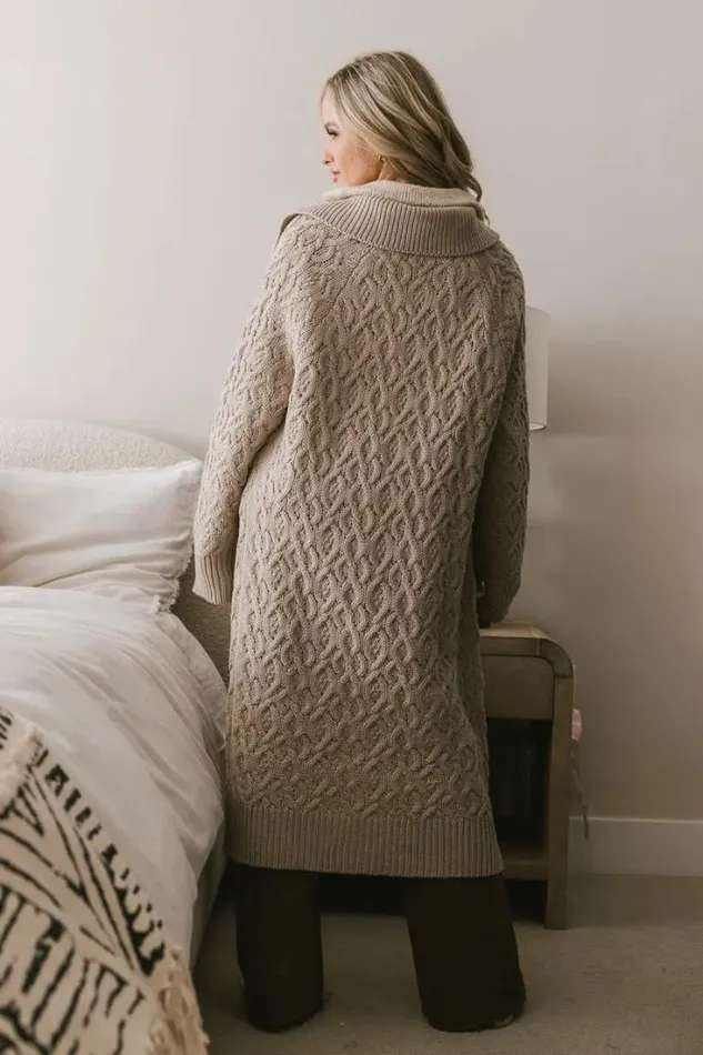 Bohme Sweaters Arabella Long Cardigan 8211 FINAL SALE Oatmeal 8211 Women Bohme Sweaters Arabella Long Cardigan 8211 FINAL SALE Oatmeal 8211 Women
