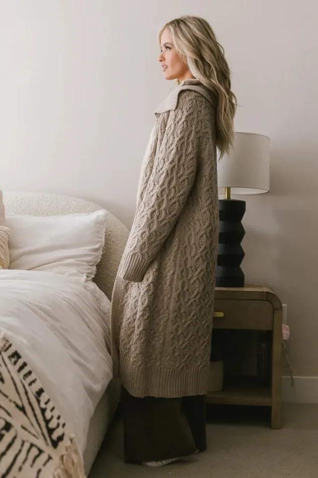 Bohme Sweaters Arabella Long Cardigan 8211 FINAL SALE Oatmeal 8211 Women Bohme Sweaters Arabella Long Cardigan 8211 FINAL SALE Oatmeal 8211 Women