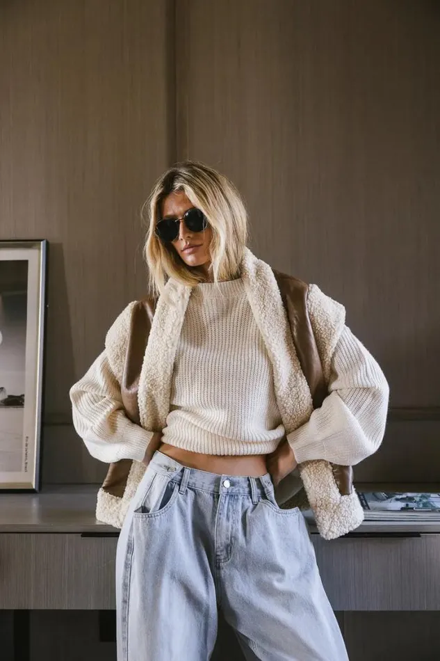 Bohme Sweaters Eden Knit Sweater In Cream 8211 FINAL SALE Cream 8211 Women Bohme Sweaters Eden Knit Sweater In Cream 8211 FINAL SALE Cream 8211 Women