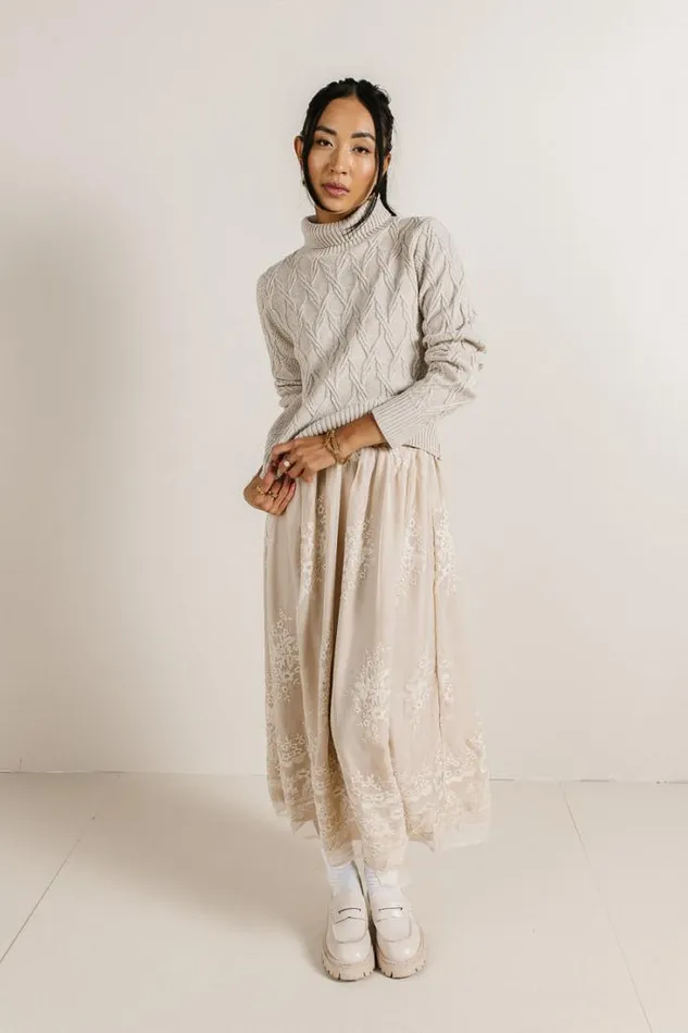 Bohme Sweaters Maeve Turtleneck Sweater In Tan Tan 8211 Women Bohme Sweaters Maeve Turtleneck Sweater In Tan Tan 8211 Women