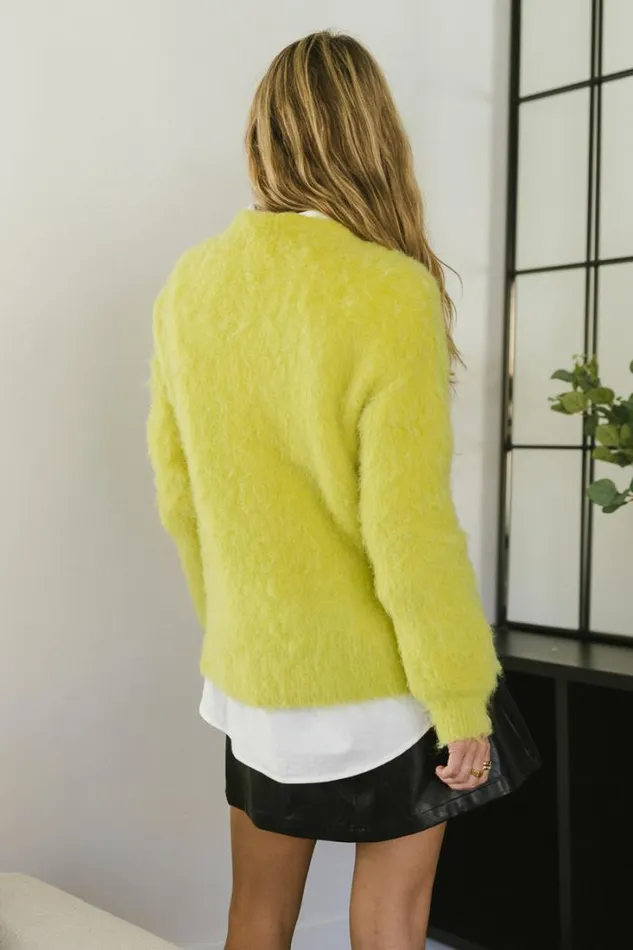 Bohme Sweaters Miller Fuzzy Sweater In Chartreuse Chartreuse 8211 Women Bohme Sweaters Miller Fuzzy Sweater In Chartreuse Chartreuse 8211 Women