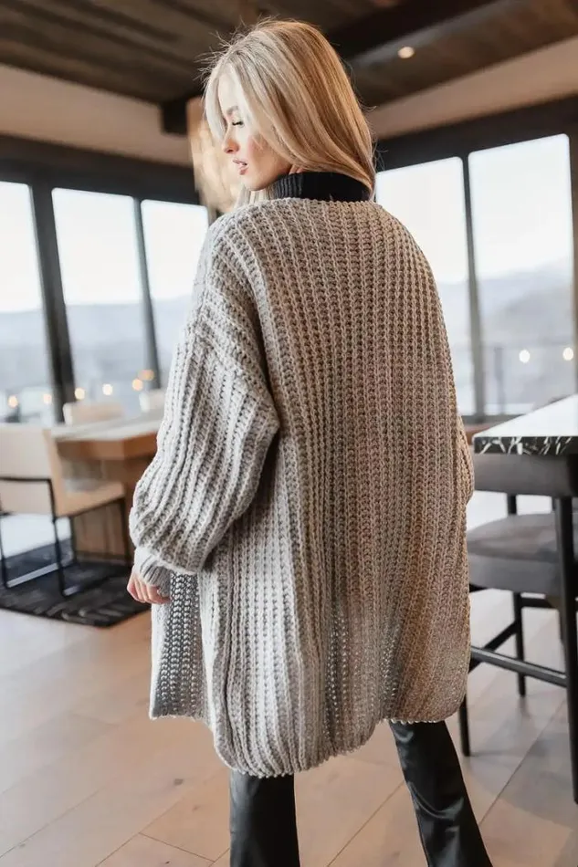 Bohme Sweaters Palmer Long Cardigan In Grey Grey 8211 Women Bohme Sweaters Palmer Long Cardigan In Grey Grey 8211 Women