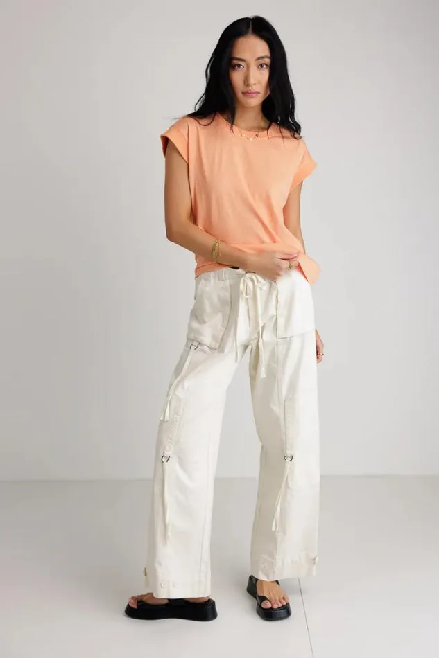 Bohme Tees and Tanks Arlo Top In Peach Peach 8211 Women Bohme Tees and Tanks Arlo Top In Peach Peach 8211 Women